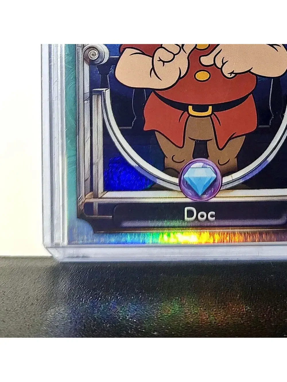 Doc 2025 Topps Disney Wonder #101 Diamond Card Snow White and the Seven Dwarfs